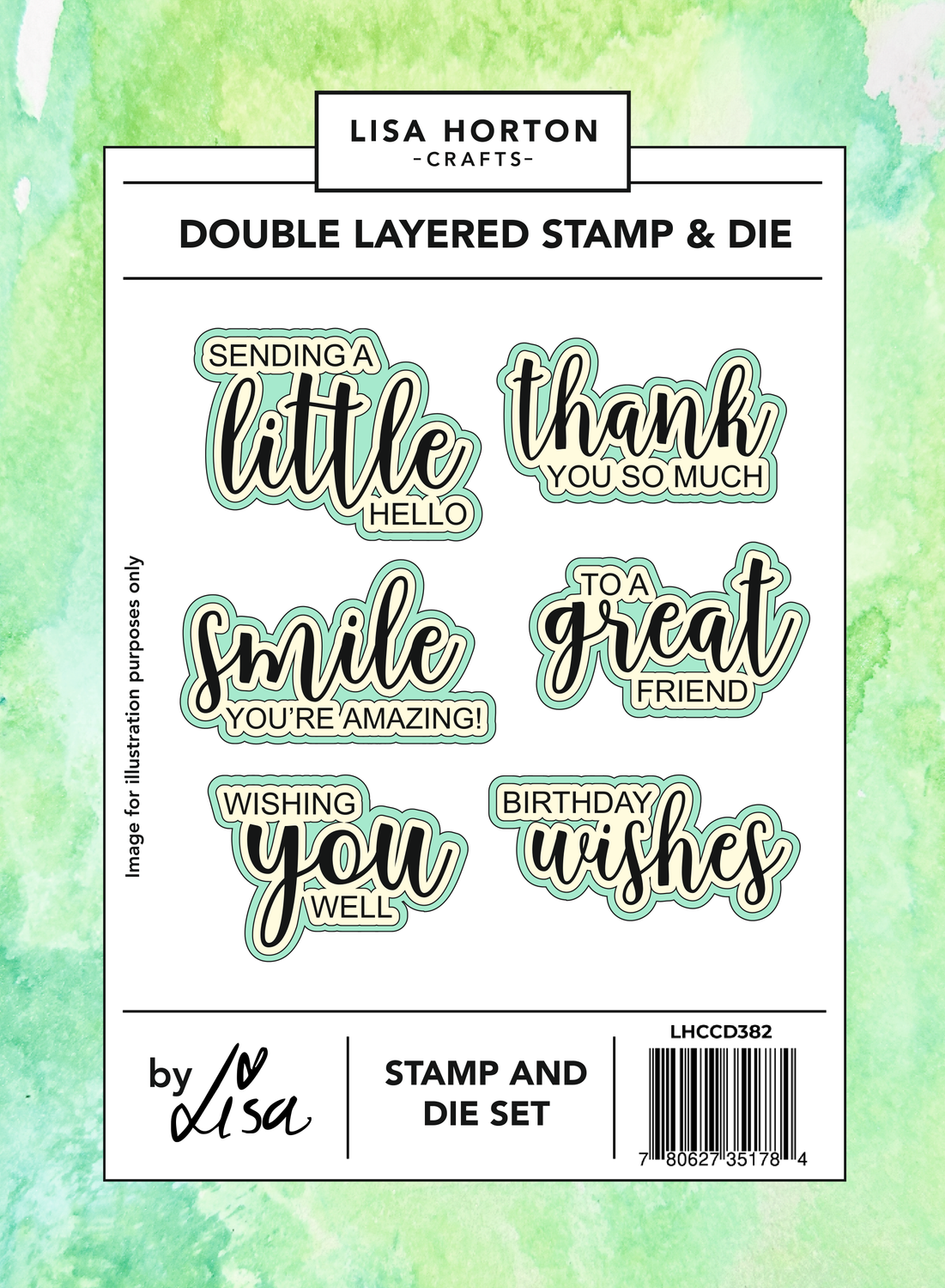 Lisa Horton Crafts Double Layered Stamp & Die Set