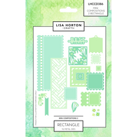 Mini Composition Layout Dies - Set B (Rectangle)
