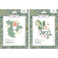 William Morris Inspired Larkspur Foliage & Sea Flowers Dies