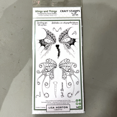 Lisa Horton Crafts Wings and Things Craft Stamps