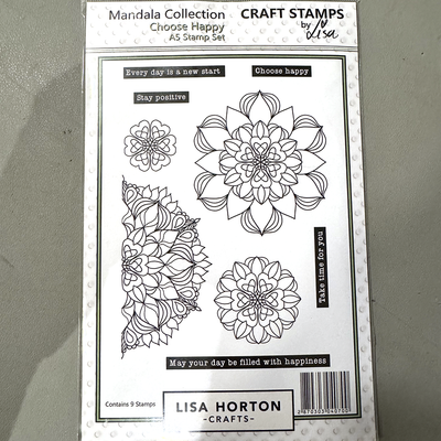 Lisa Horton Crafts Choose Happy Stamps