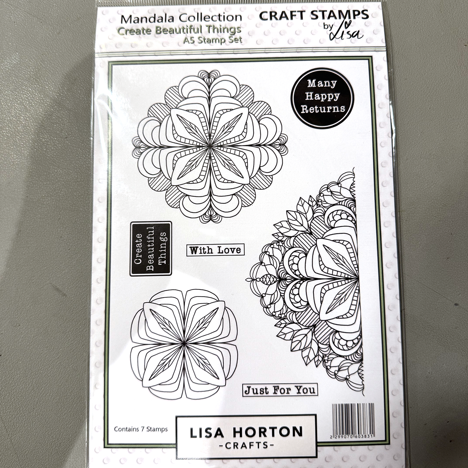 Lisa Horton Crafts Create Beautiful Things Stamps