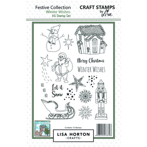 Winter Wishes A5 Stamp Set