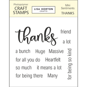 Mini Sentiments - Thanks
