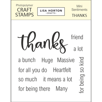 Mini Sentiments - Thanks