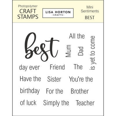 Mini Sentiments - Best
