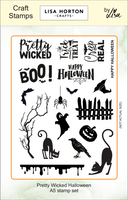 Pretty Wicked Halloween A5 Stamp Set
