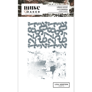 Muse & Maker Urban Noise A6 Clear Stamp Set