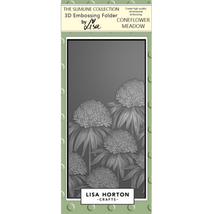 Coneflower Meadow DL 3D Embossing Folder