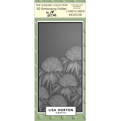 Coneflower Meadow DL 3D Embossing Folder
