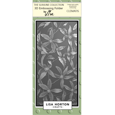 Clematis DL 3D Embossing Folder