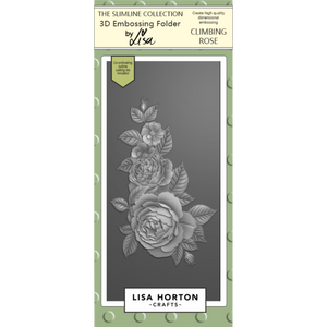 Climbing Rose DL 3D Embossing Folder with Die