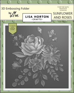 Sunflower and Roses 6