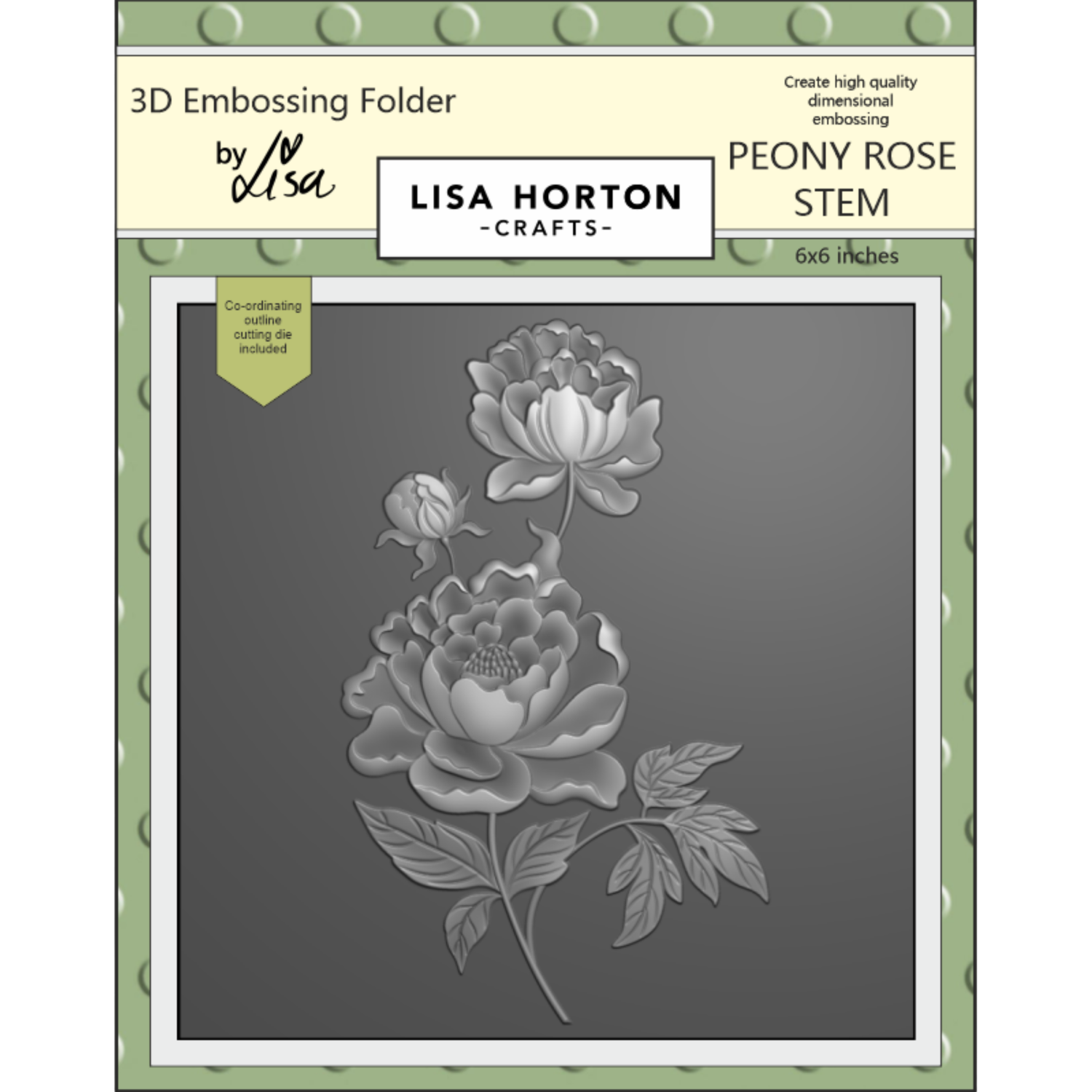 Peony Rose Stem 6