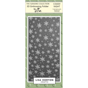 Starry Night DL 3D Embossing Folder