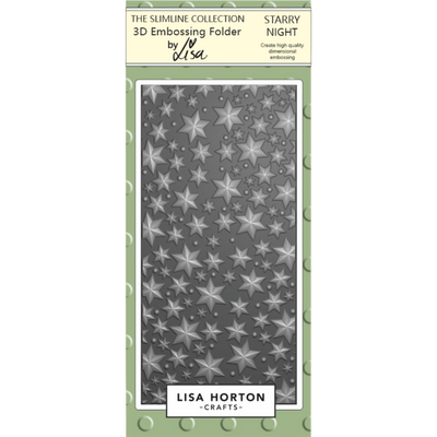 Starry Night DL 3D Embossing Folder