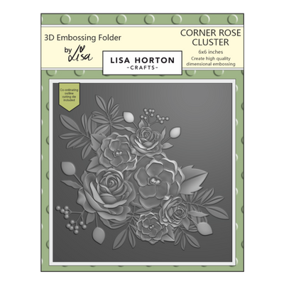 Lisa Horton Crafts Corner Rose Cluster 6