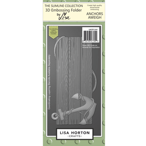Anchors Aweigh DL 3D Embossing Folder with Die