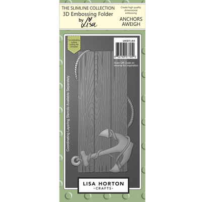 Anchors Aweigh DL 3D Embossing Folder with Die