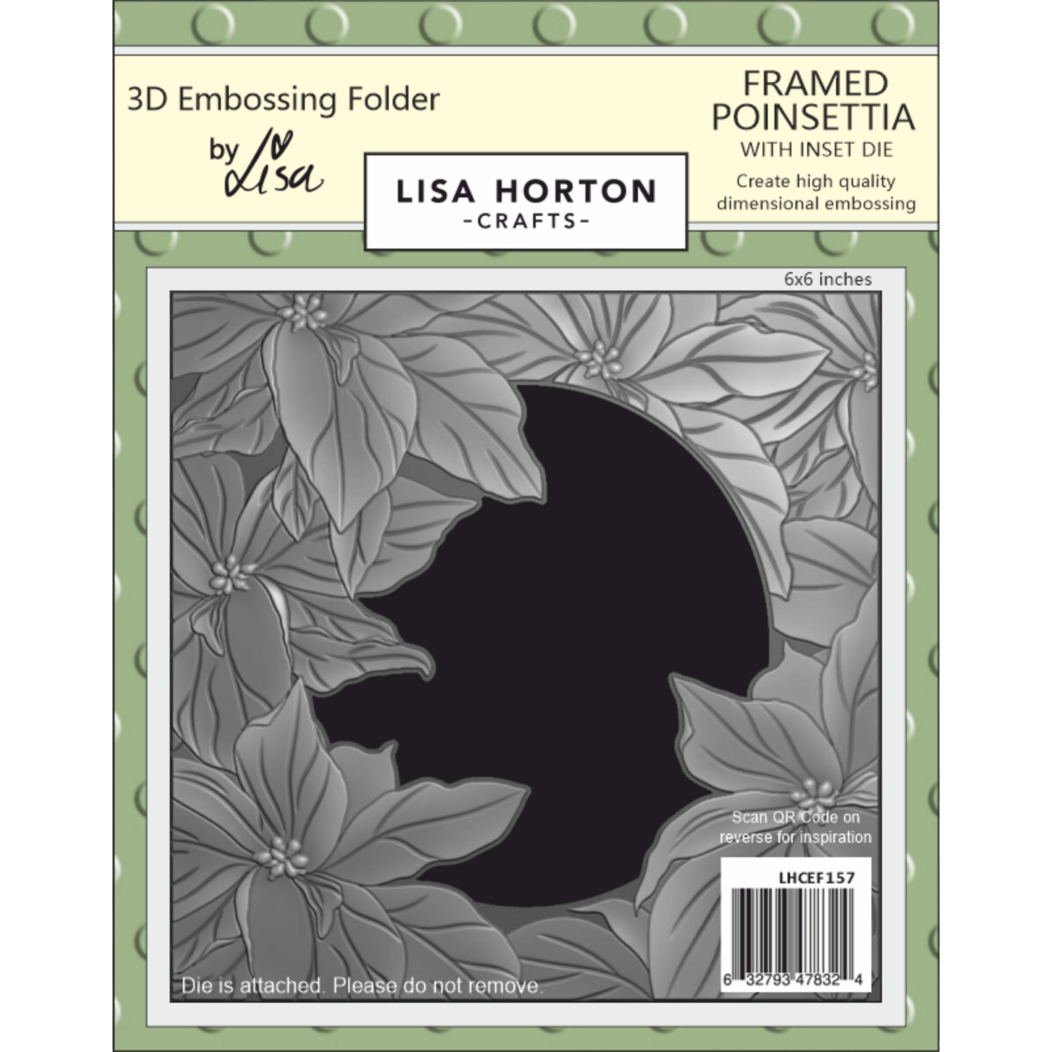 Framed Poinsettia 6