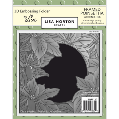 Framed Poinsettia 6