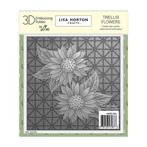 Lisa Horton Crafts Trellis Flowers 6