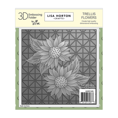 Lisa Horton Crafts Trellis Flowers 6