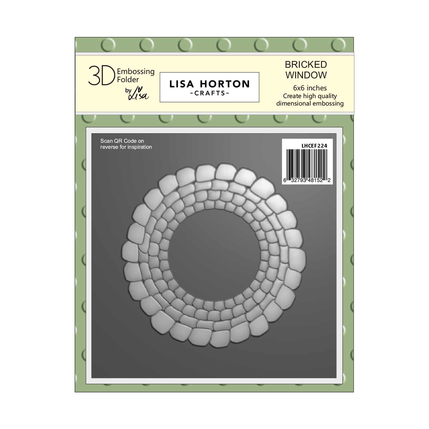 Lisa Horton Crafts Bricked Window 6