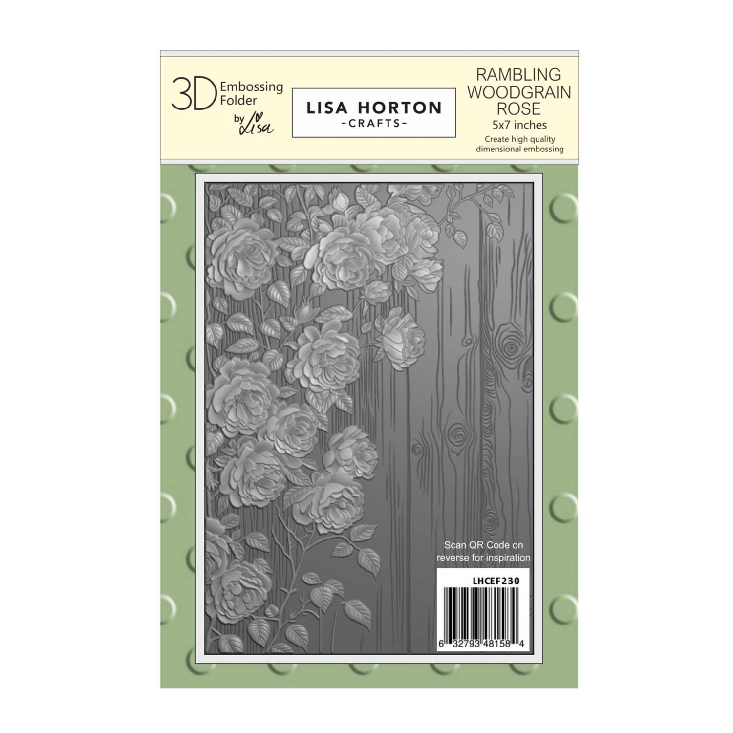 Lisa Horton Crafts Rambling Woodgrain Rose 5