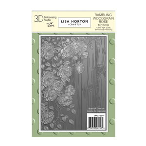 Lisa Horton Crafts Rambling Woodgrain Rose 5
