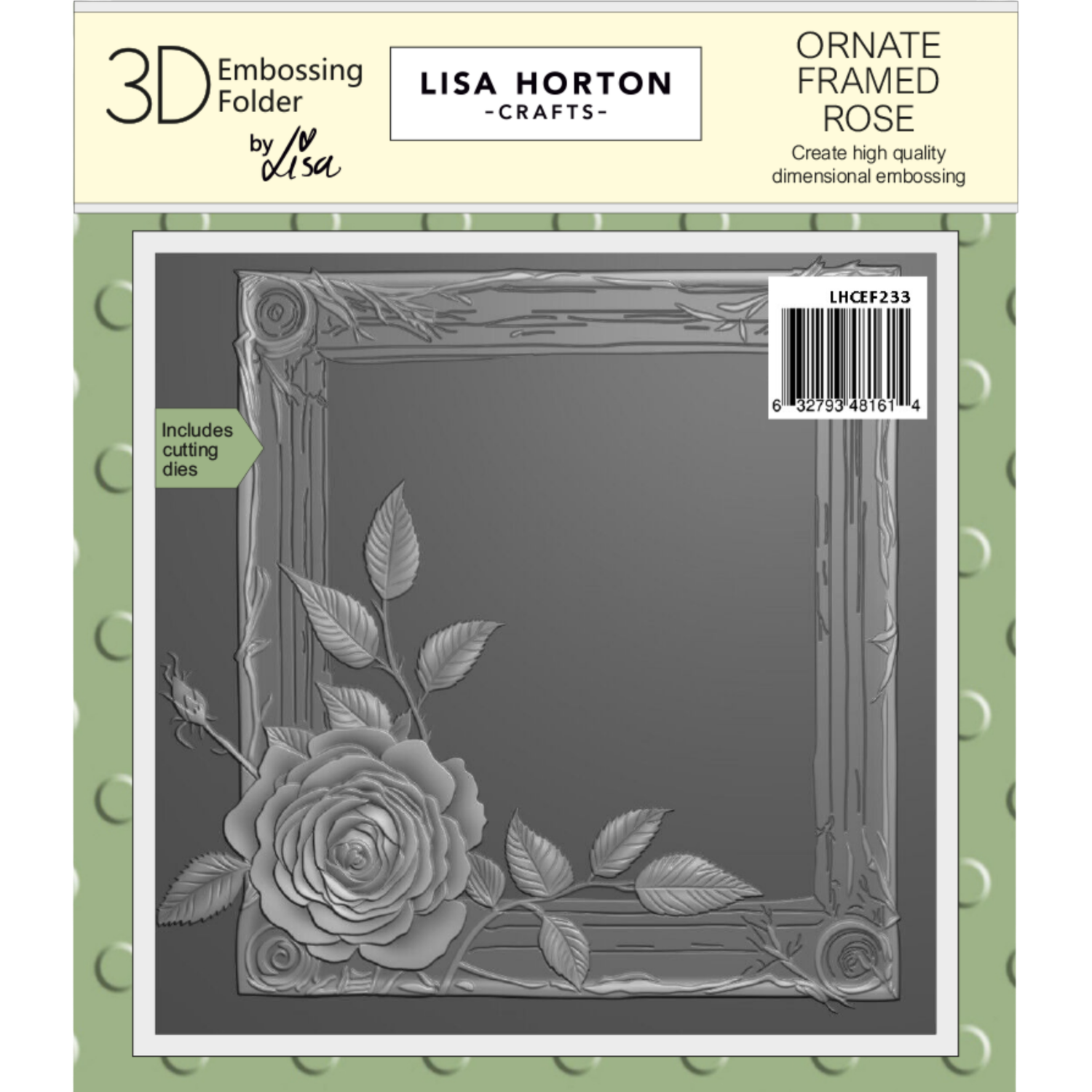 Ornate Framed Rose 6