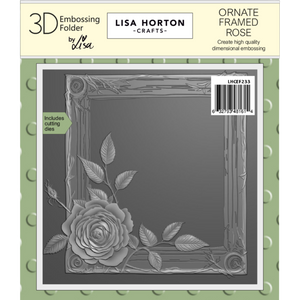 Ornate Framed Rose 6