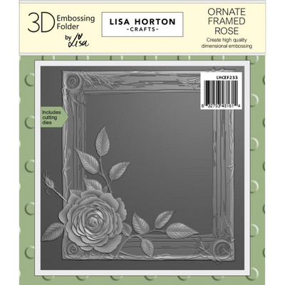 Ornate Framed Rose 6