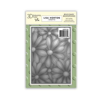 Lisa Horton Crafts Bold Daisy Background 5