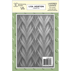 Lisa Horton Crafts Layered Leaves 5