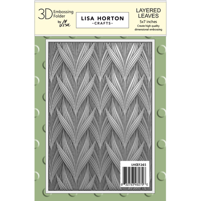 Lisa Horton Crafts Layered Leaves 5