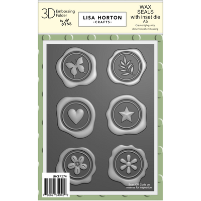 Lisa Horton Crafts Wax Seals with Integrated Die Set