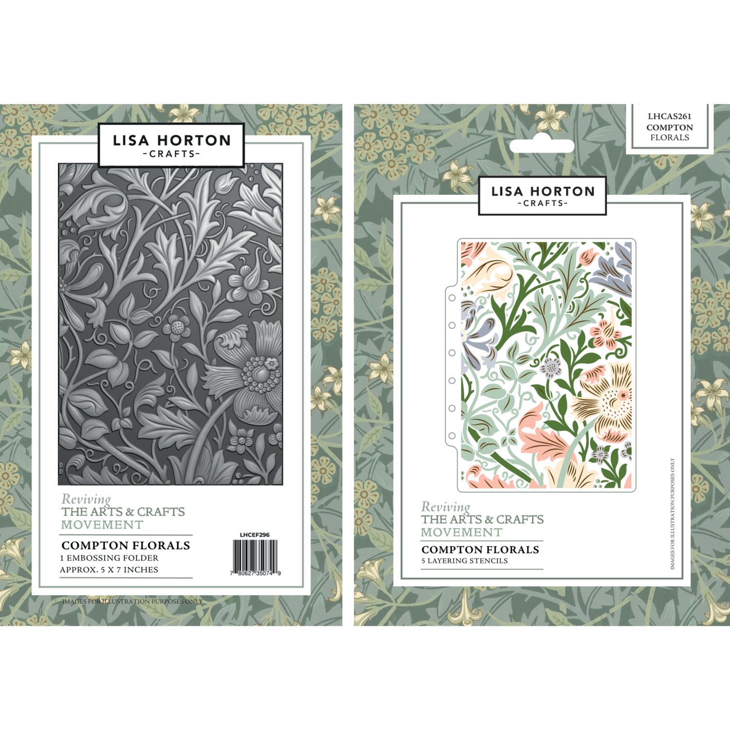 William Morris Inspired Compton Florals Collection
