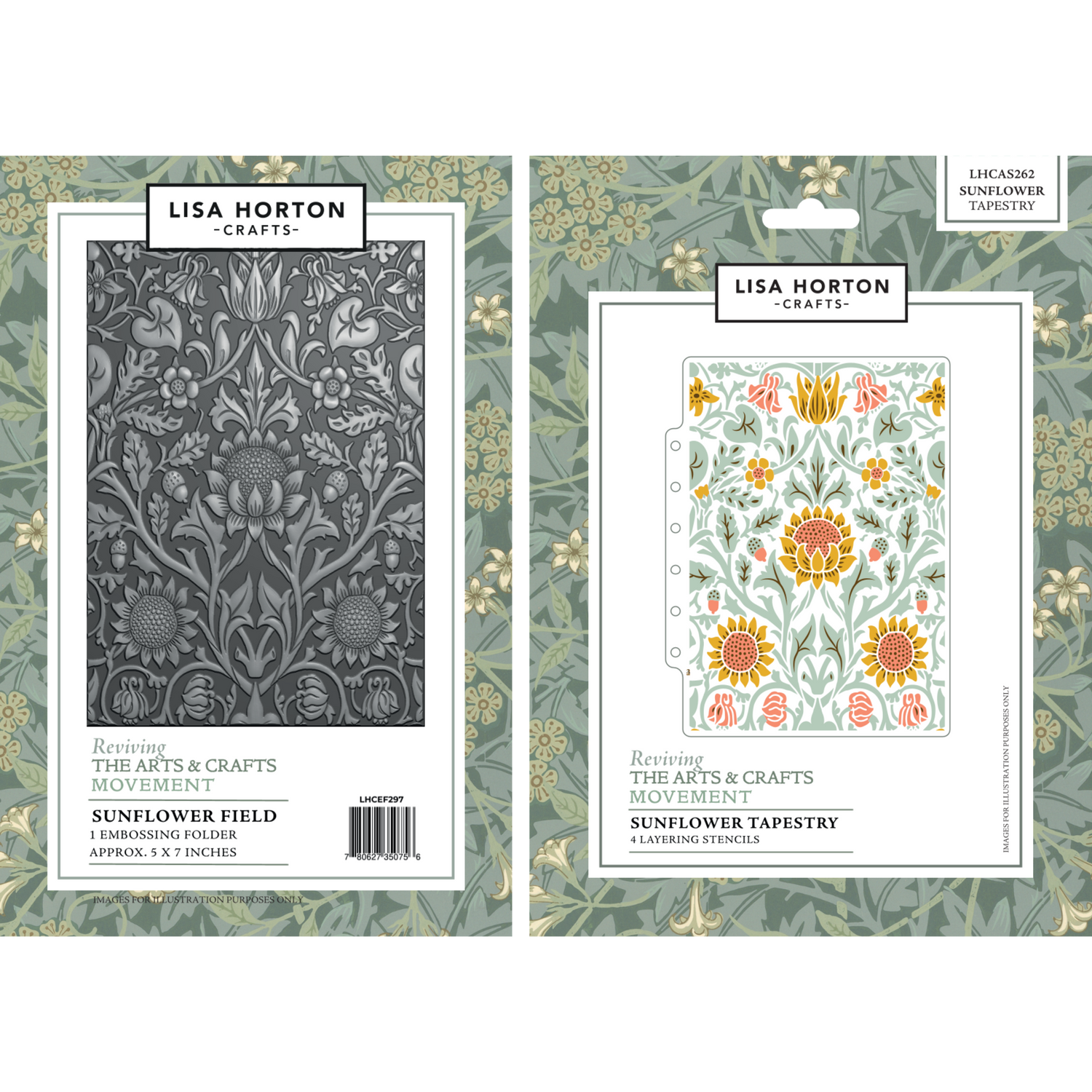 William Morris Inspired Sunflower Field Collection