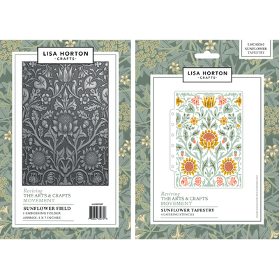 William Morris Inspired Sunflower Field Collection