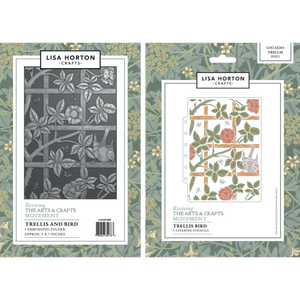 William Morris Inspired Trellis Bird Collection