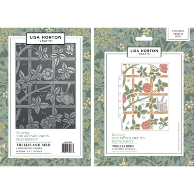 William Morris Inspired Trellis Bird Collection