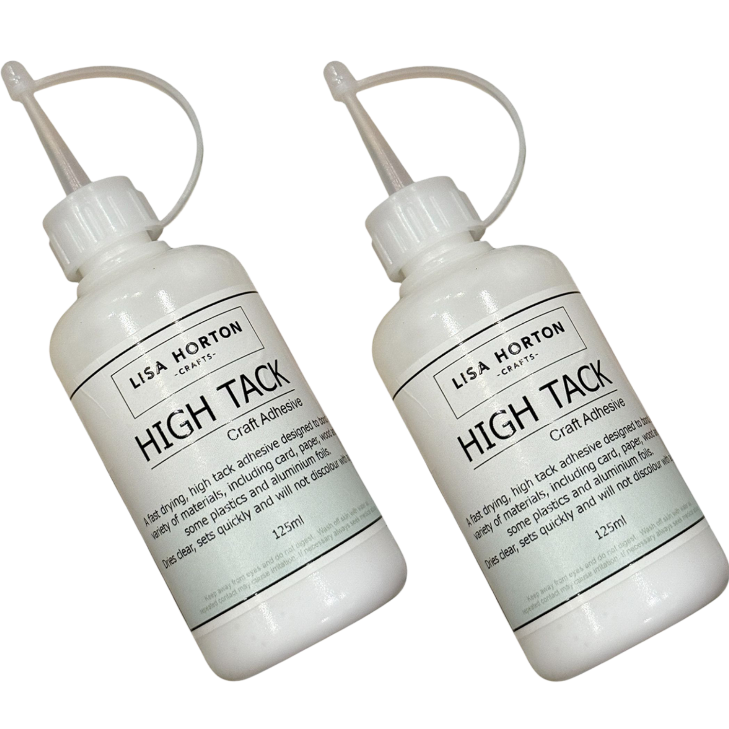 Pack of 2 High Tack Craft Adhesive (2x125ml)