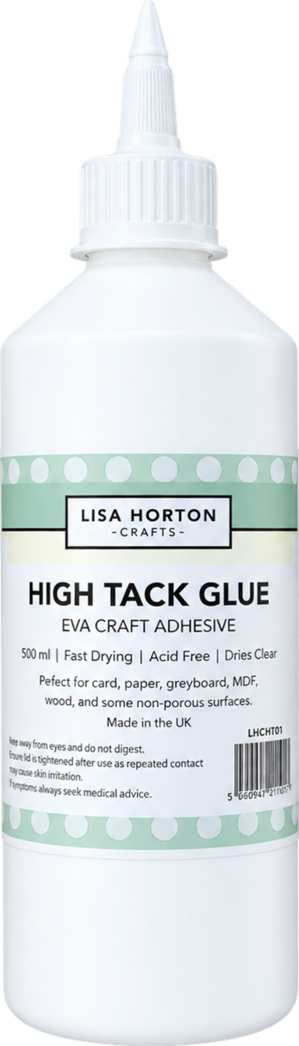 Lisa Horton Crafts High Tack Glue – 500ml EVA Craft Adhesive
