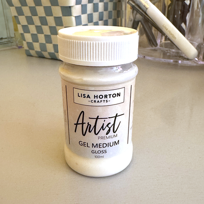 Lisa Horton Crafts Artist Gel Medium