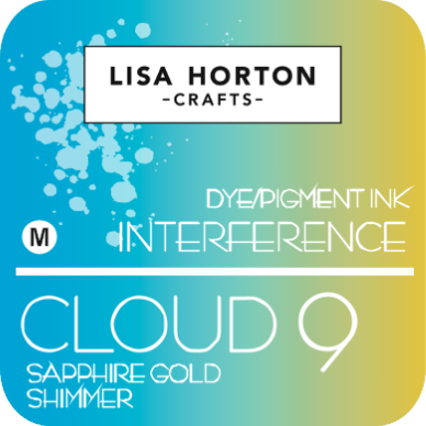 Cloud 9 Interference Ink Pad - Sapphire Gold