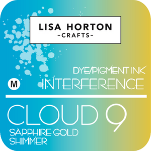 Cloud 9 Interference Ink Pad - Sapphire Gold
