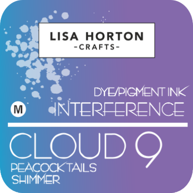 Cloud 9 Interference Ink Pad - Peacock Tails