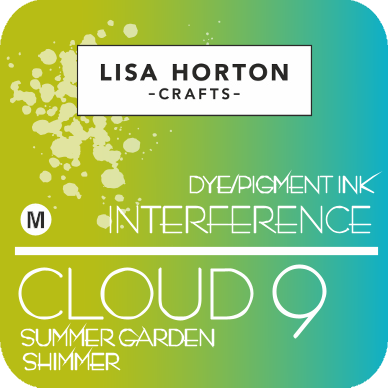 Cloud 9 Interference Ink Pad - Summer Garden Shimmer