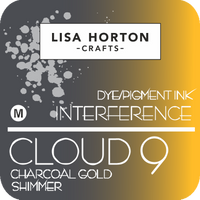 Cloud 9 Interference Ink Pad - Charcoal Gold
